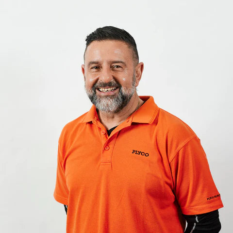 Peter Malesovich, team member at local plywood supplier Plyco which delivers Laserply panels across New Zealand