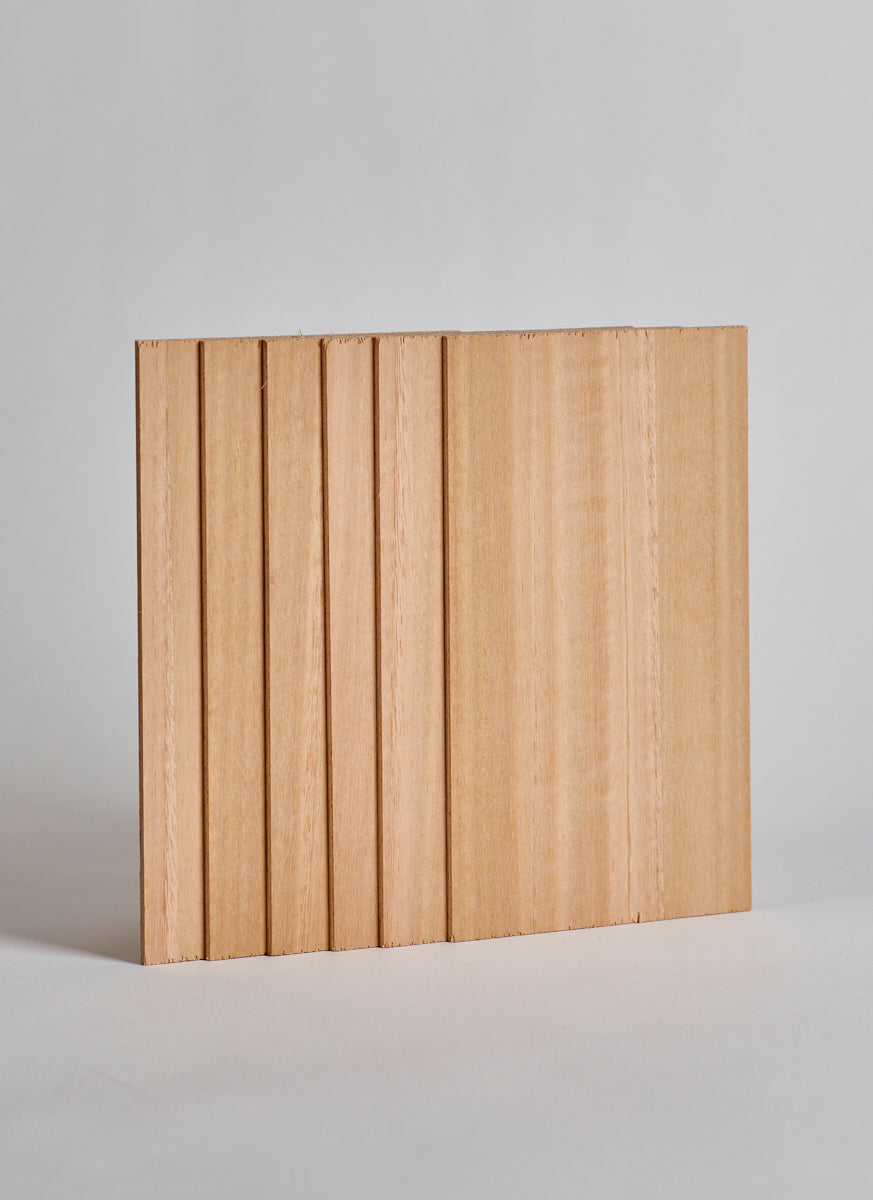 Plyco's 3mm Eucalypt MicroPanel 6 Pack on a white background